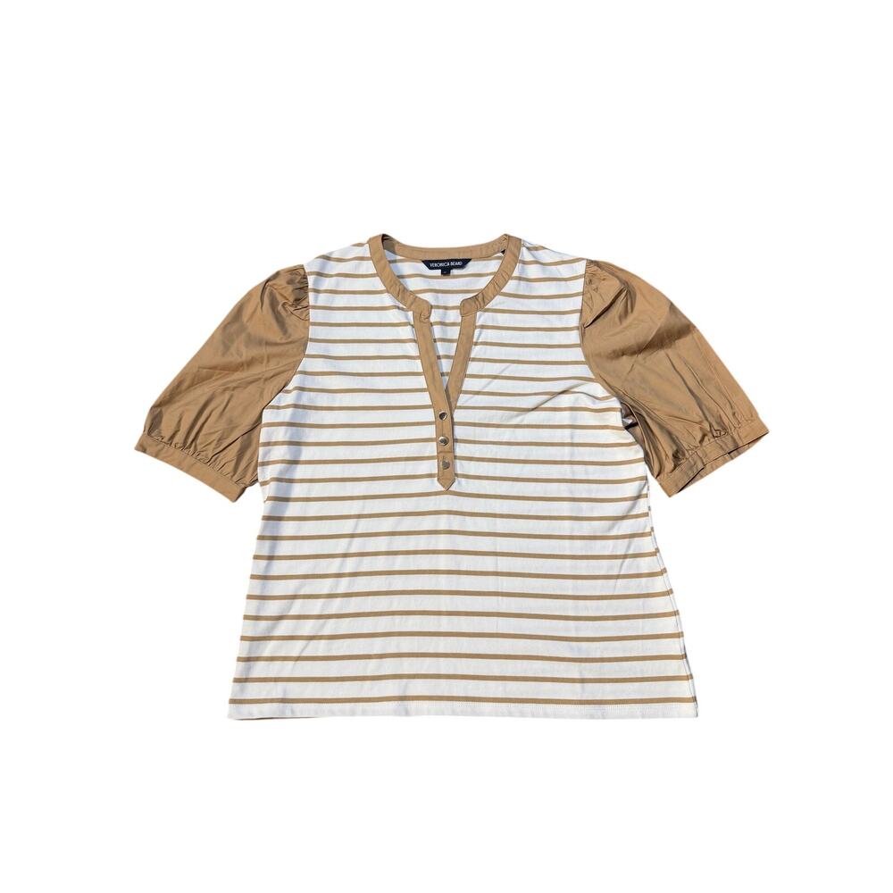 Veronica Beard Kellie Stripe Top